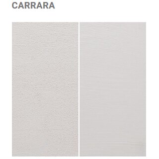 Carrara Fein Streich-und Rollputz weiß