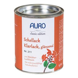 Schellack-Klarlack 211, glänzend 0,75l